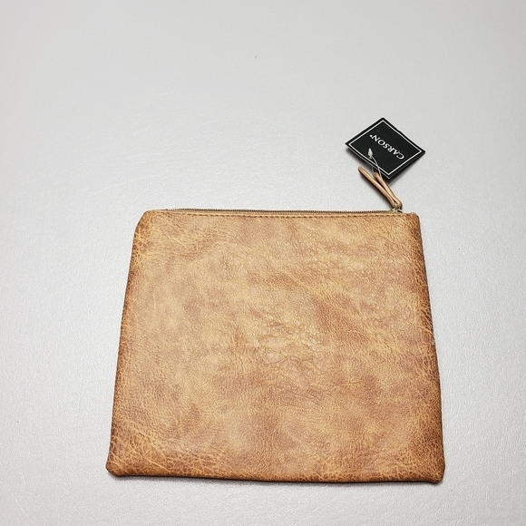 Carson faux leather brown small bag - Picture 3 of 11